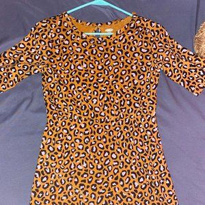 Cheetah Prent Dress
